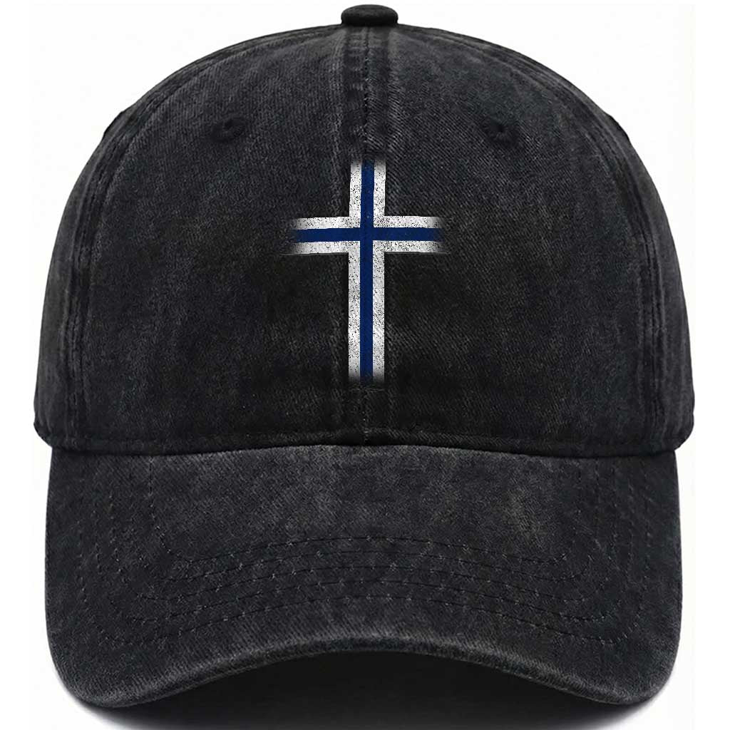 Norway Flag Distressed Nordic Symbol Norwegian Fans Washed Cotton Baseball Cap TS11 Print Your Wear