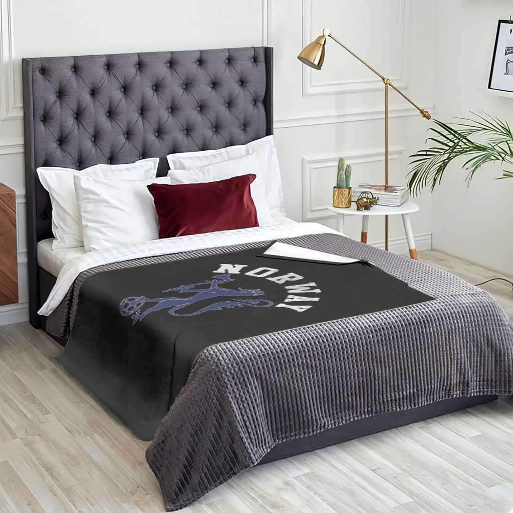 Norway Norwegian Lion Athletic Sports Jersey Style Throw Blanket TS11 Print Your Wear