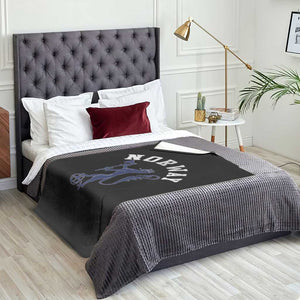 Norway Norwegian Lion Athletic Sports Jersey Style Throw Blanket TS11 Print Your Wear