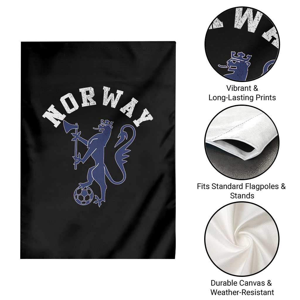 Norway Norwegian Lion Athletic Sports Jersey Style Garden Flag TS11 Print Your Wear