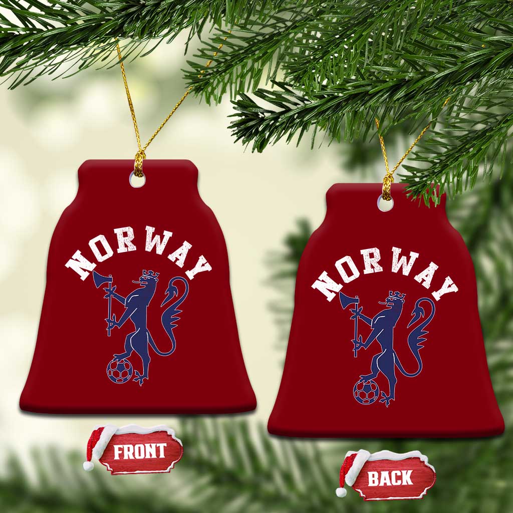 Norway Norwegian Lion Athletic Sports Jersey Style Ceramic Ornament TS11 Print Your Wear