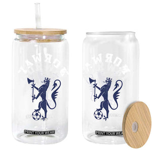 Norway Norwegian Lion Athletic Sports Jersey Style Glass Can TS11 Print Your Wear