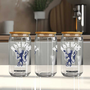 Norway Norwegian Lion Athletic Sports Jersey Style Glass Can TS11 Print Your Wear