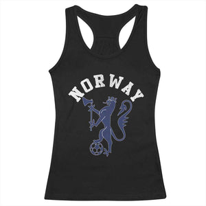 Norway Norwegian Lion Athletic Sports Jersey Style Racerback Tank Top TS11 Black Print Your Wear