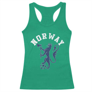 Norway Norwegian Lion Athletic Sports Jersey Style Racerback Tank Top TS11 Irish Green Print Your Wear