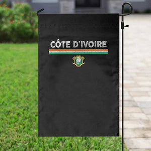 Côte D'ivoire Elephant Sporty Ivory Coast Flag Garden Flag TS11 Print Your Wear