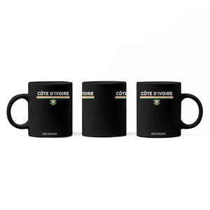 Côte D'ivoire Elephant Sporty Ivory Coast Flag Coffee Mug TS11 Print Your Wear