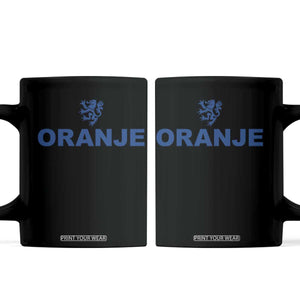 Oranje Holland Emblem Lion Nederland Dutch Heritage Coffee Mug TS11 Black Print Your Wear