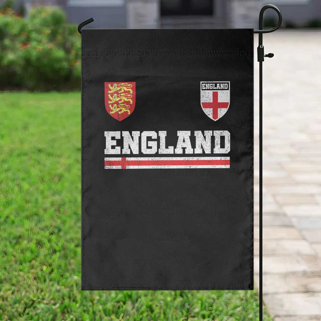 England Three Lions Symbol Red Cross Athletic Jersey Style Garden Flag TS11 Print Your Wear