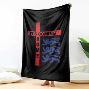 It Is Coming Home England Football Throw Blanket St George Cross Three Lions TS11 Print Your Wear