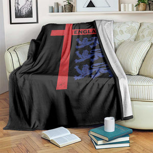 England Football St George Cross Three Lions Emblem Throw Blanket TS11 Print Your Wear
