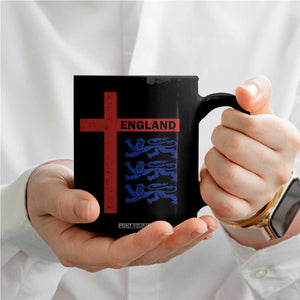 England Football St George Cross Three Lions Emblem Coffee Mug TS11 Print Your Wear