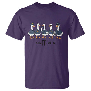 Cuff em Funny Police Goose T Shirt Law Enforcement Gift