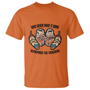 Native American T Shirt Remember The Children Who Never Make It Home Shoes Papoose TS11 Orange Print Your Wear