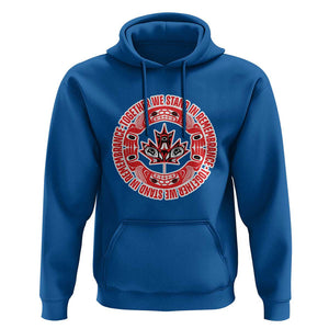 Indigenous Children Hoodie Together We Stand In Remembrance Unity Day Papoose Maple Leaf Native American TS11 Royal Blue Print Your Wear