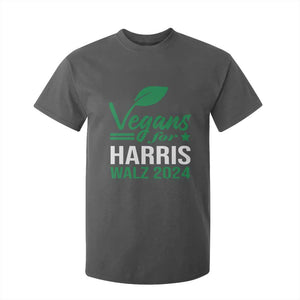 Kamala Supporter 2024 T Shirt For Kid Vegans For Harris Walz 2024 Veggies TS11 Dark Heather Print Your Wear