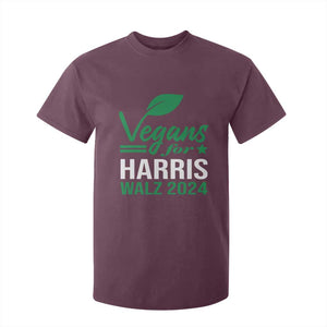 Kamala Supporter 2024 T Shirt For Kid Vegans For Harris Walz 2024 Veggies TS11 Maroon Print Your Wear