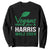 Kamala Supporter 2024 Sweatshirt Vegans For Harris Walz 2024 Veggies TS11 Black Print Your Wear