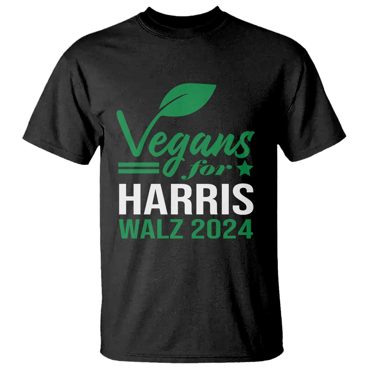 Kamala Supporter 2024 T Shirt Vegans For Harris Walz 2024 Veggies TS11 Black Print Your Wear