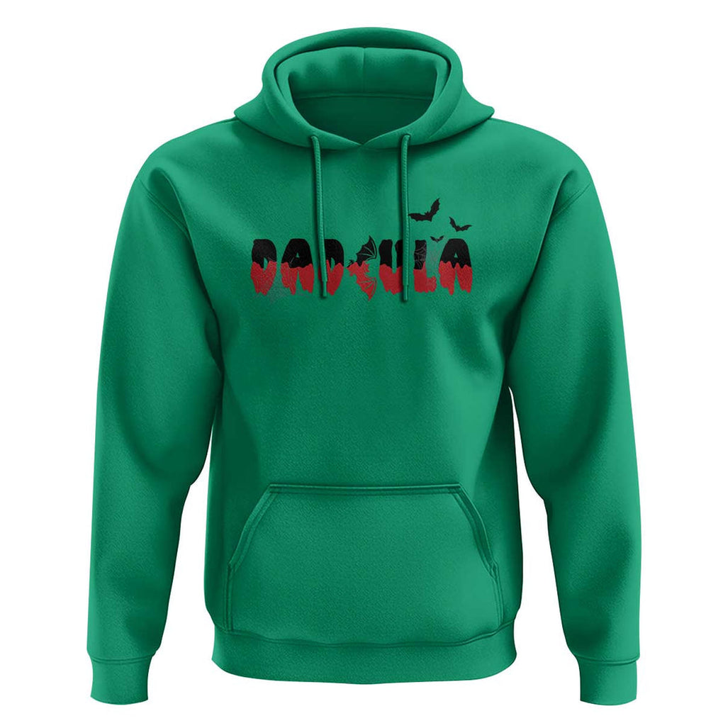 Halloween Couple Matching Hoodie Dadcula Couples Daddy Husband Vampire Bat Spider Web TS11 Irish Green Print Your Wear