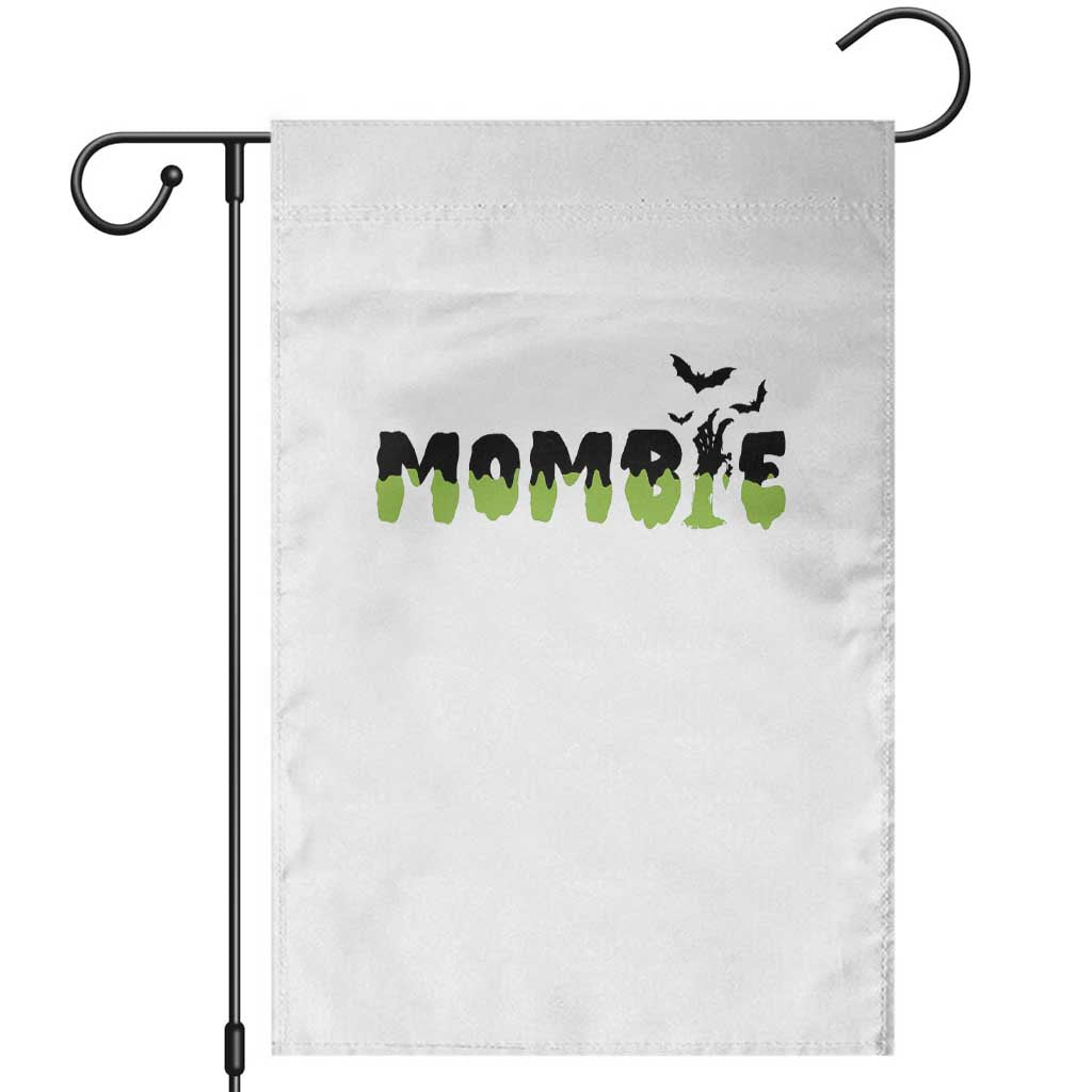 Halloween Couple Matching Garden Flag Mombie Couples Mommy Wife Zombie Hand Bat TS11 White Print Your Wear