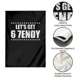 Lets Get Sendy 67 Six Seven Meme Alpha Slang Star Garden Flag TS11 Print Your Wear