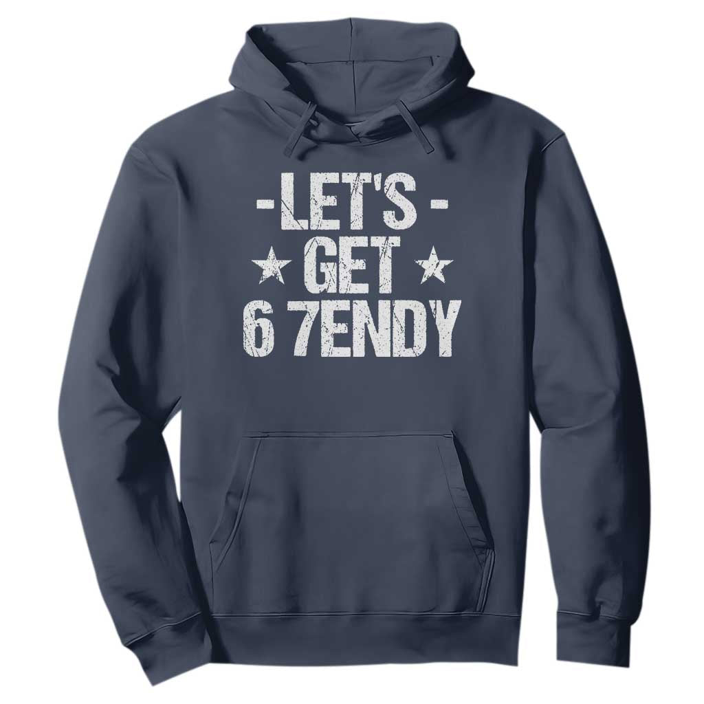 Lets Get Sendy 67 Six Seven Meme Alpha Slang Hoodie TS11 Navy Print Your Wear