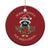 Funny Xmas Racoon Christmas Ornament Sorry Santa I've Been Feral Xmas Wreath TS11 Print Your Wear