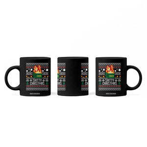 Funny Xmas Lil Dumpster Fire Coffee Mug Shitty Christmas Festive Holiday TS11 Print Your Wear