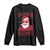 Funny Christmas Santa Long Sleeve Shirt Skibidi Rizzmas Vintage Charisma Rizz Santa Claus TS11 Black Print Your Wear