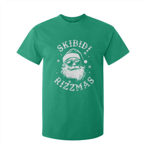 Funny Skibidi Rizzmas Christmas T Shirt For Kid Vintage Sigmas Charisma Rizz Cool Santa TS11 Irish Green Print Your Wear