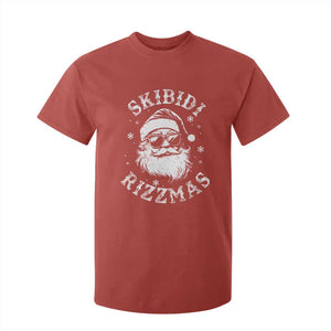 Funny Skibidi Rizzmas Christmas T Shirt For Kid Vintage Sigmas Charisma Rizz Cool Santa TS11 Red Print Your Wear