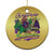 Xmas Cajun Louisiana Saint Symbol Alligator Pelican Xmas Tree Christmas Ornament TS11 Print Your Wear