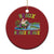 Funny Xmas Cajun Louisiana Christmas Ornament Heaux Heaux Heaux Santa Alligator TS11 Print Your Wear