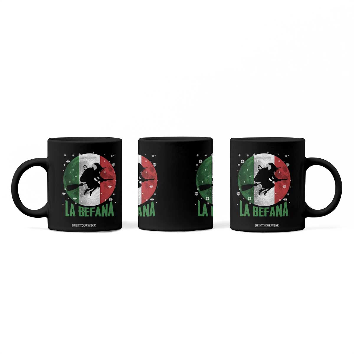 La Befana Italian Christmas Coffee Mug Xmas Witch Folklore Italy Holiday TS11 Print Your Wear