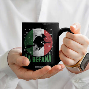 La Befana Italian Christmas Coffee Mug Xmas Witch Folklore Italy Holiday TS11 Print Your Wear