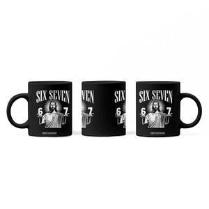 Funny Jesus 67 Coffee Mug God Six Seven Meme Religious Christian TS11 Print Your Wear