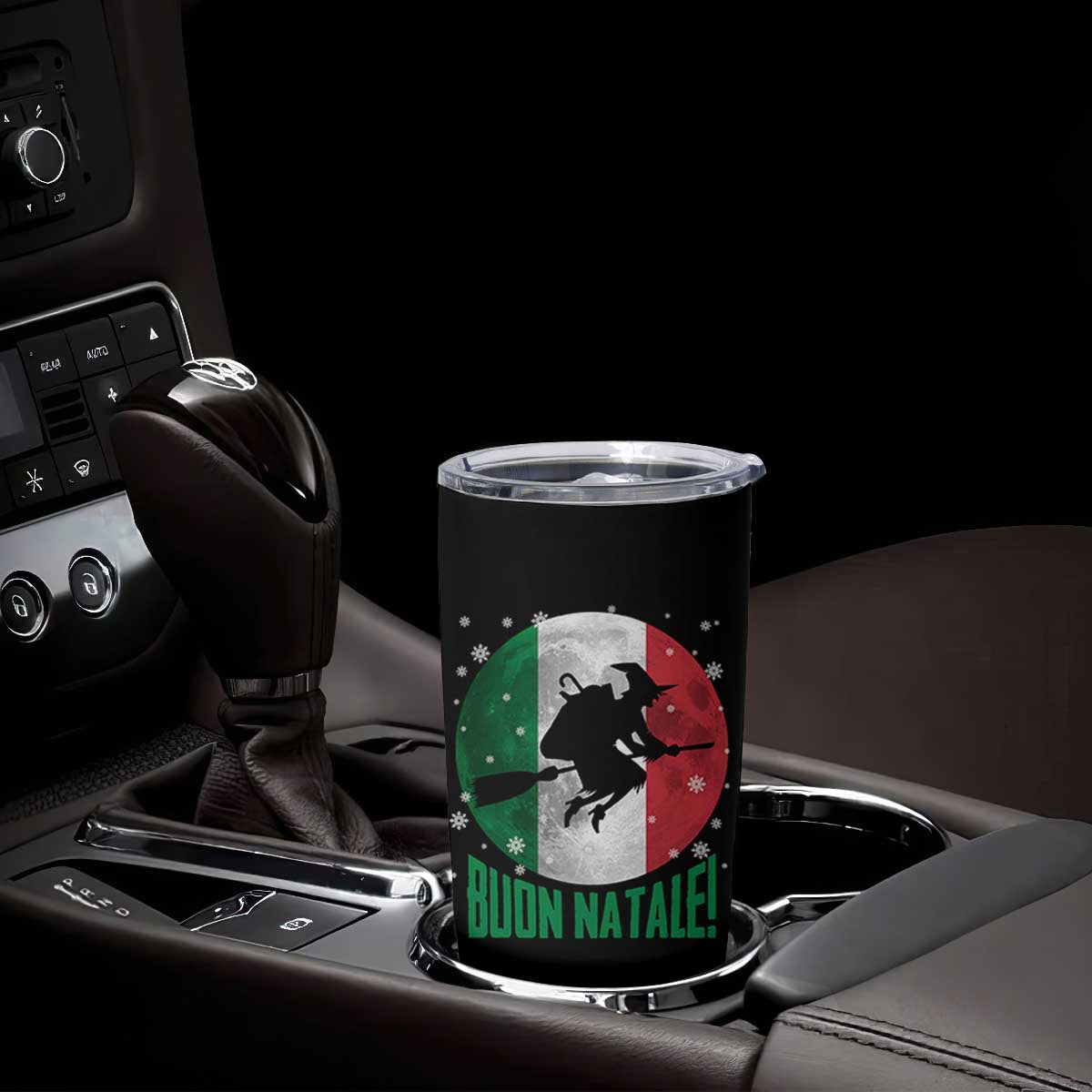 Buon Natale Italian Christmas Tumbler Cup La Befana Italian Folklore Witch TS11 Print Your Wear