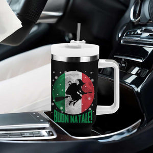 Buon Natale Italian Christmas Tumbler With Handle La Befana Italian Folklore Witch TS11 Print Your Wear