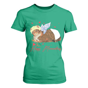 Funny Valentine's Day Cupid Cat T Shirt For Women Happy Meowentines TS11 Irish Green Print Your Wear