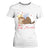 Funny Valentine's Day Cupid Cat T Shirt For Women Happy Meowentines TS11 White Print Your Wear