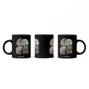 Funny Three Groundhog Moon Groundhog Day Meme Coffee Mug TS11 Print Your Wear