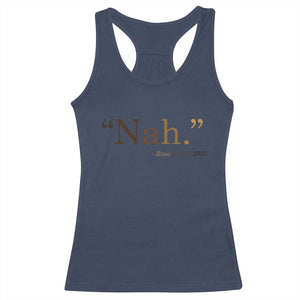 Rosa Parks Quote Racerback Tank Top Nah 1955 Melanin Black Movement Protest TS11 Navy Print Your Wear