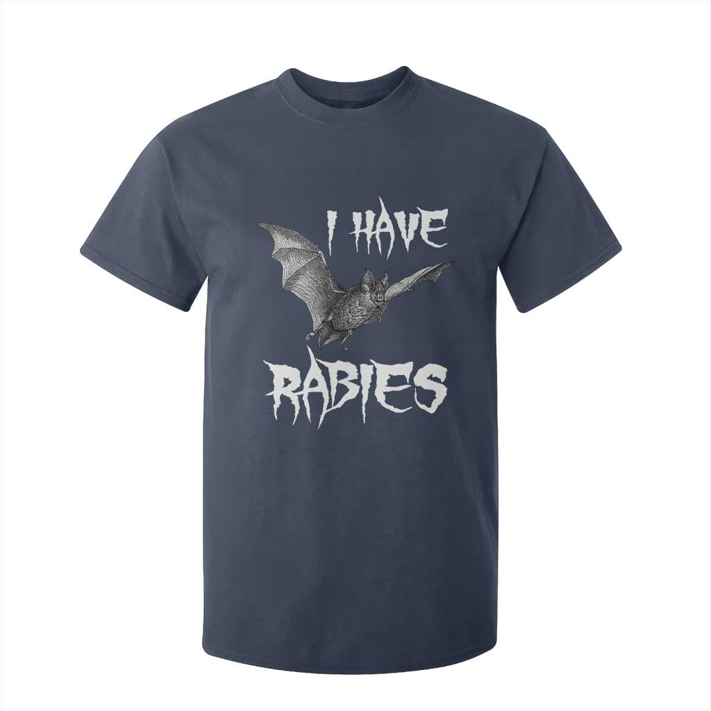 I Have Rabies Bat T Shirt For Kid Funny Meme Quotes TS11 Navy Print Your Wear