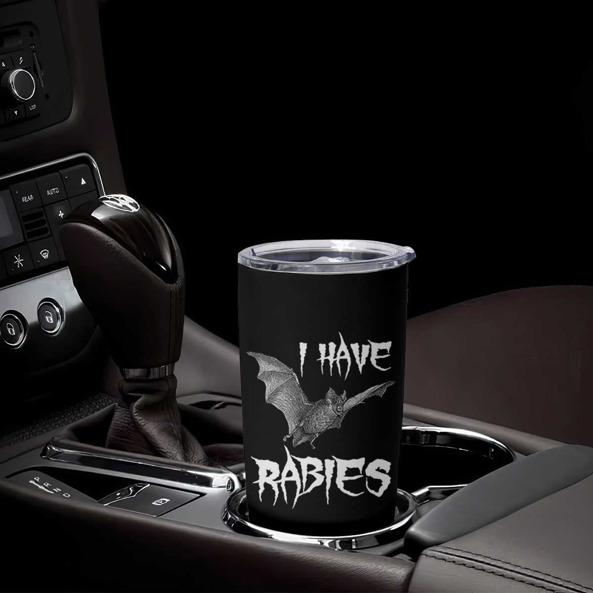 I Have Rabies Bat Tumbler Cup Funny Meme Quotes TS11 Print Your Wear