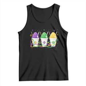 Funny Mardi Gras Snowballs Fat Tuesday Carnival Beads Tank Top TS11 Black Print Your Wear