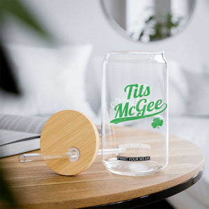 Tits McGee Glass Can Funny Womens St Patricks Day Vintage Shamrocks TS11 Print Your Wear