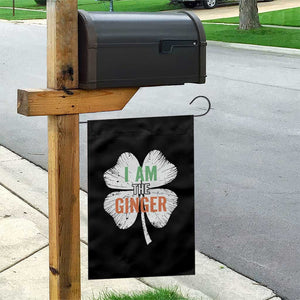 Funny St Patricks Day I Am The Ginger Garden Flag Irish Redhead Shamrock TS11 Print Your Wear