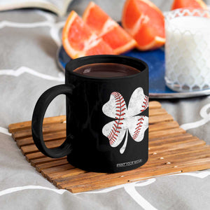 Funny Baseball St Patricks Day Vintage Clover Coffee Mug TS11 Print Your Wear