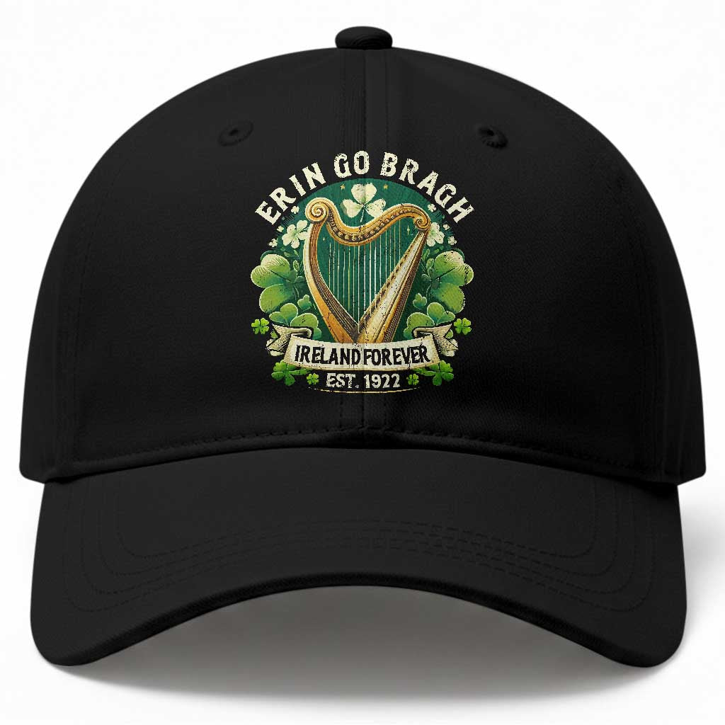 Irish Pride Baseball Cap Ireland Forever Erin Go Bragh Est 1922 Harp Shamrock TS11 Print Your Wear